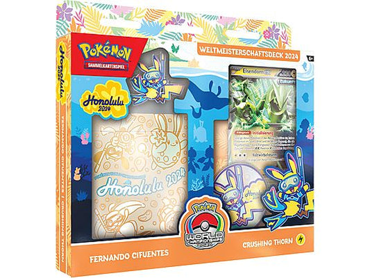 Pokemon PKM Weltmeisterschaftsdeck 2024 (1 Deck) Iron Throns