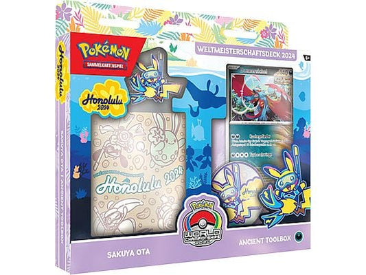 Pokemon PKM Weltmeisterschaftsdeck 2024 (1 Deck) Roaring Moon