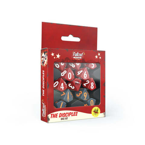 Preorder - Fallout Factions Dice Sets: The Disciples