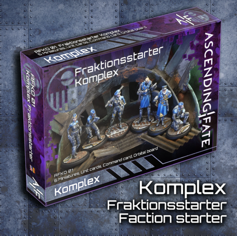 Preorder - Ascending Fate: Faction Komplex Starter Box