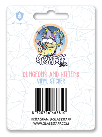 Dungeons & Kittens Sticker