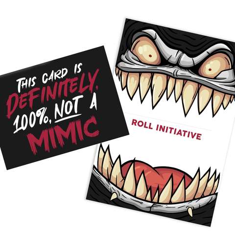 Not A Mimic Greeting Card