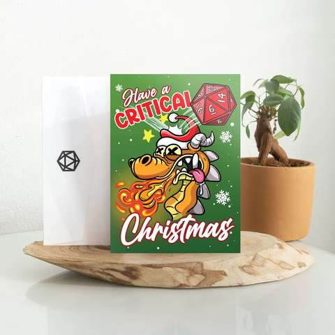 Critical Christmas Greeting Card