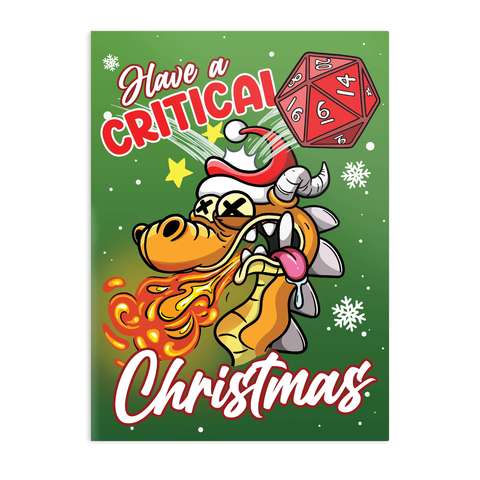 Critical Christmas Greeting Card