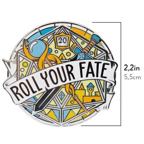 Roll Your Fate Spinner Pin