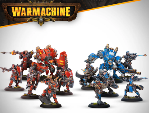 Warmachine: Two Player Starter Set (Khador vs Cygnar)