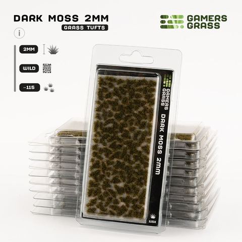 Dark Moss 2mm Tufts