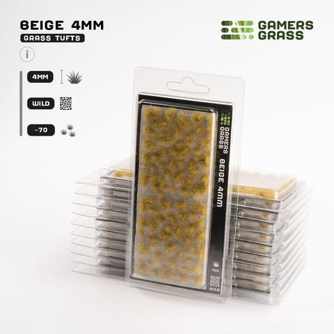 Beige 4mm Tufts Wild