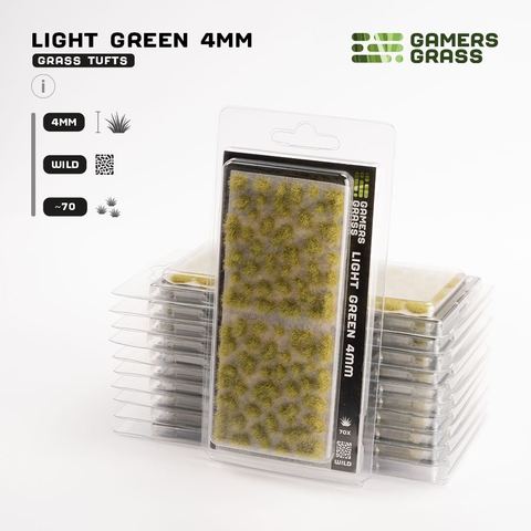 Light Green 4mm Tufts Wild
