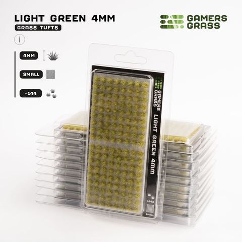 Light Green 4mm Tufts Small