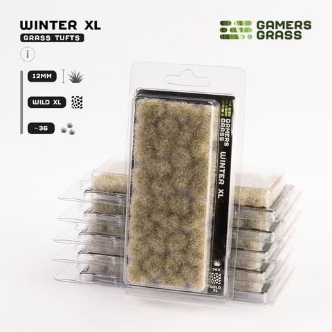 Winter 12mm XL Tufts (Wild)