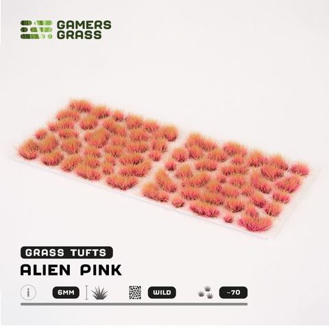 Alien Pink 6mm Tufts Wild