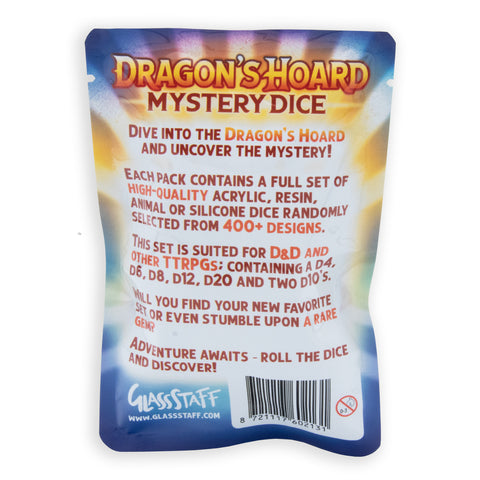 Dragon's Hoard Mystery Dice Pack (With Pouch)