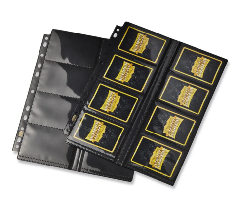 16-Pocket Pages - Centerloaded - Clear front (50 Stück)