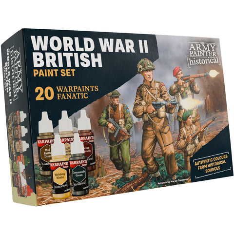 Preorder -Warpaints Fanatic Historical: WWII British Paint Set