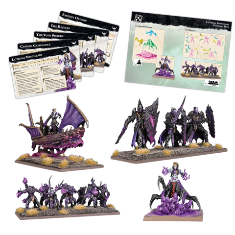 Preorder - Kings of Wars Champions La'theal Voidheart Company Box