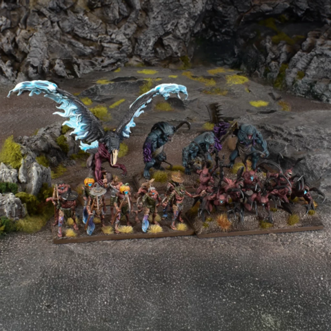 Preorder - Kings of Wars Champions The Void Talon Company Box - DE