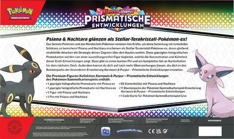Preorder - Pokemon KP08.5 Prismatische Entwicklungen Figure Collection Herbst