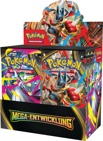 Preorder - Pokemon ME01 Mega-Entwicklung Booster Display