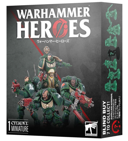 Warhammer Heroes: Dark Angels - 1 Figus