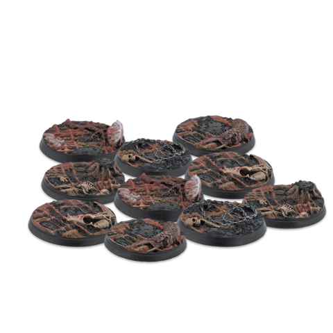 Warcrow 30mm Scions of Yaldabaoth Scenery Bases, Alpha Series