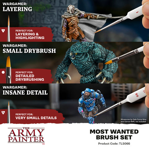 Preorder - Most Wanted Brush Set