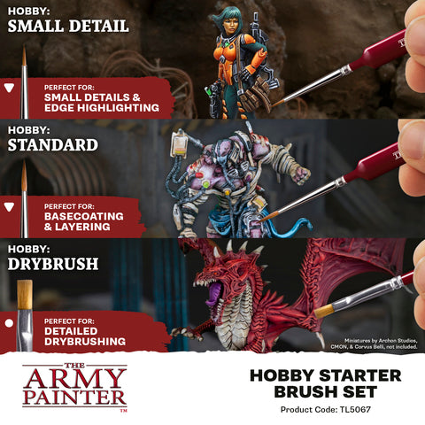 Preorder - Hobby Starter Brush Set