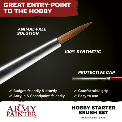 Preorder - Hobby Starter Brush Set