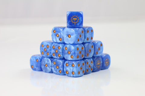 Preorder - Stormforged Might D6 Fantasy Dice 20Stk