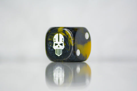 Preorder - Iron Skull D6 Sci-Fi Dice 20Stk