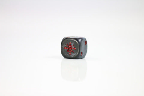 Preorder - Possessed Steel D6 Sci-Fi Dice 20Stk