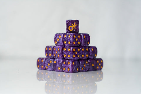 Preorder - Prince of lust D6 Sci-Fi Dice 20Stk