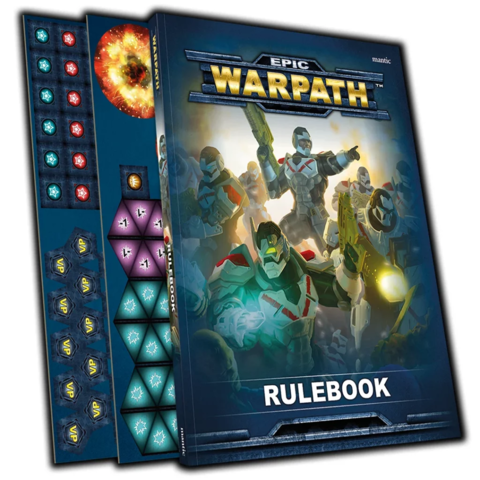 Epic Warpath: Rulebook and token set