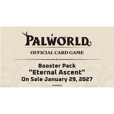 Preorder - Booster Box Palworld BP-03 Eternal Ascent (12 buste) ENG BushiNavi store preferential