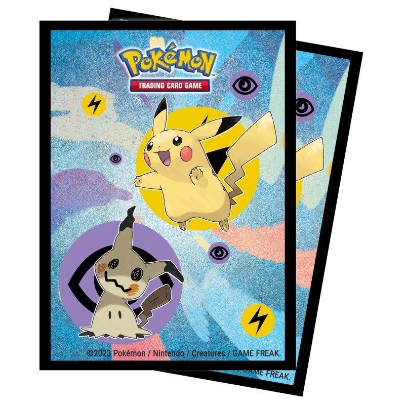 Pokemon: Deck Protector Sleeves: Pikachu & Mimikyu (65 Sleeves)