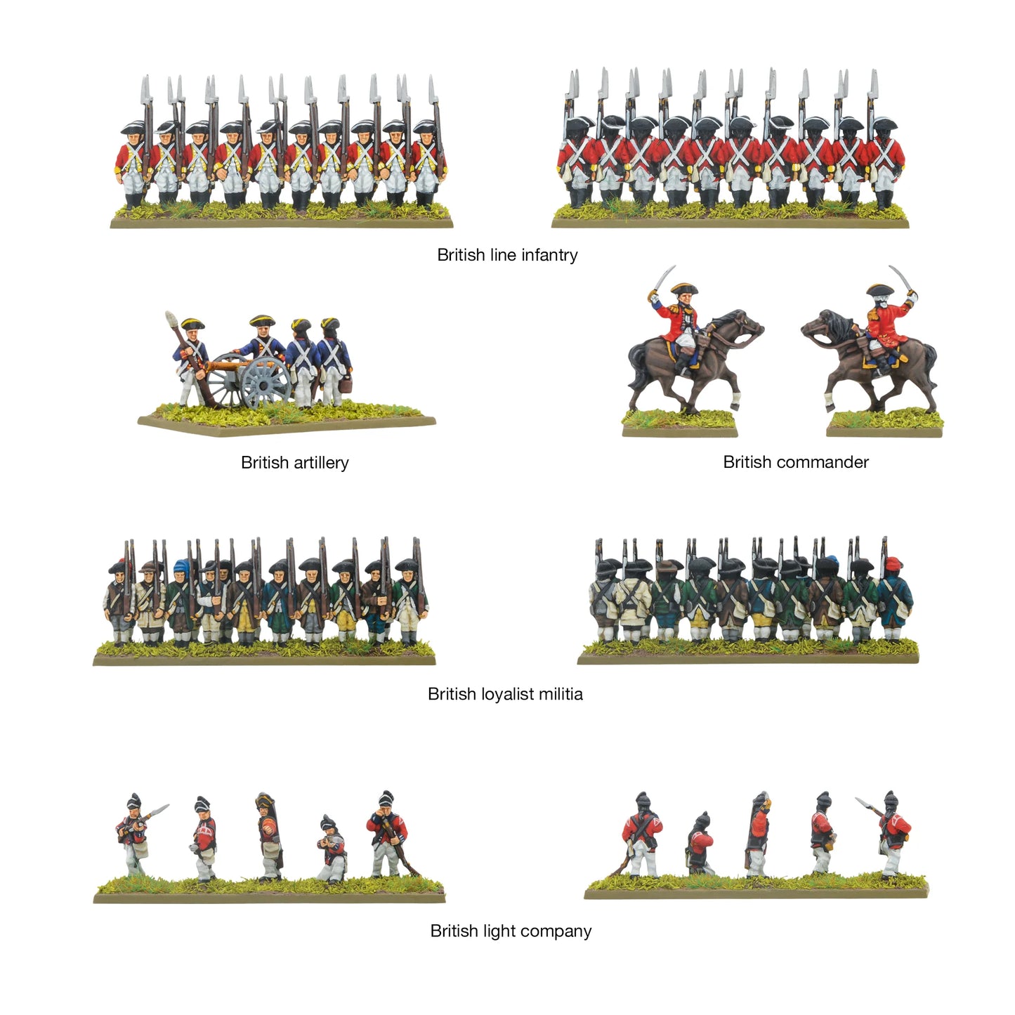 Preorder - Black Powder Epic Battles: Revolution! - British Army Brigade