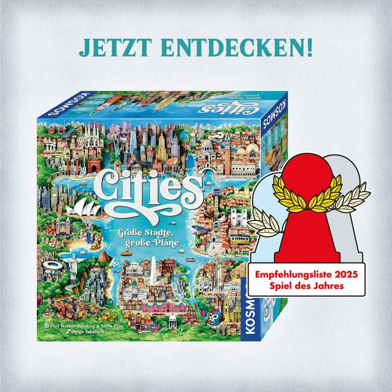 Cities *Empfohlen Spiel des Jahres 2025*