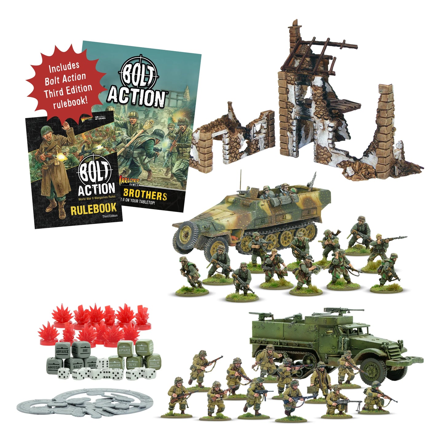 Preorder - "Band of Brothers" Bolt Action Starter Set 3rd Edition (English)