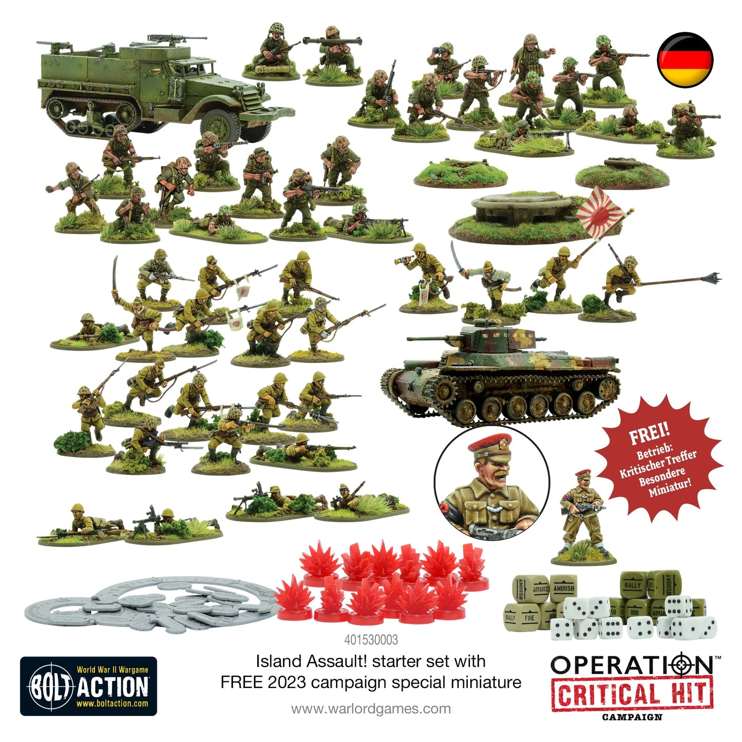 Operation Critical Hit: Island Assault! - German