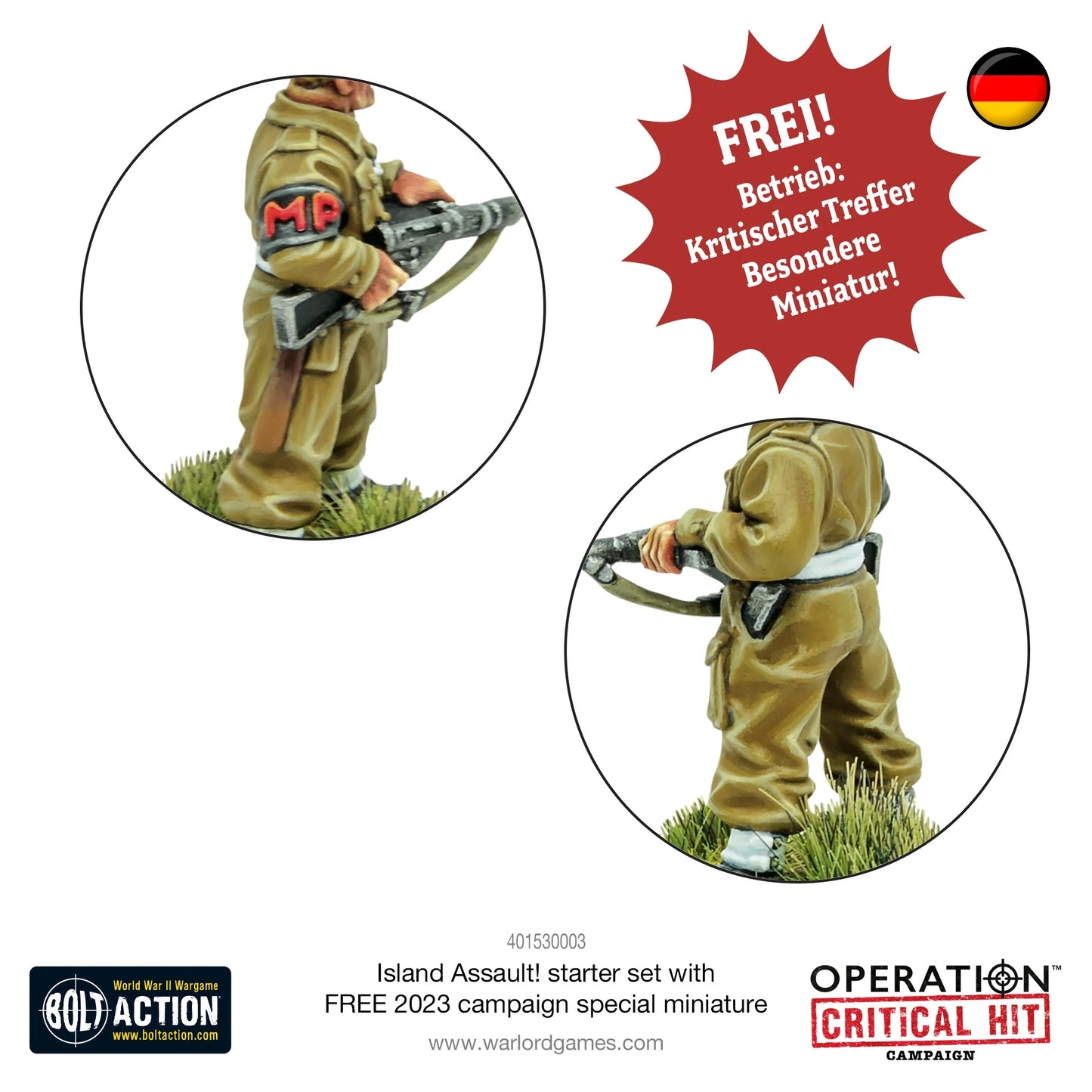 Operation Critical Hit: Island Assault! - German