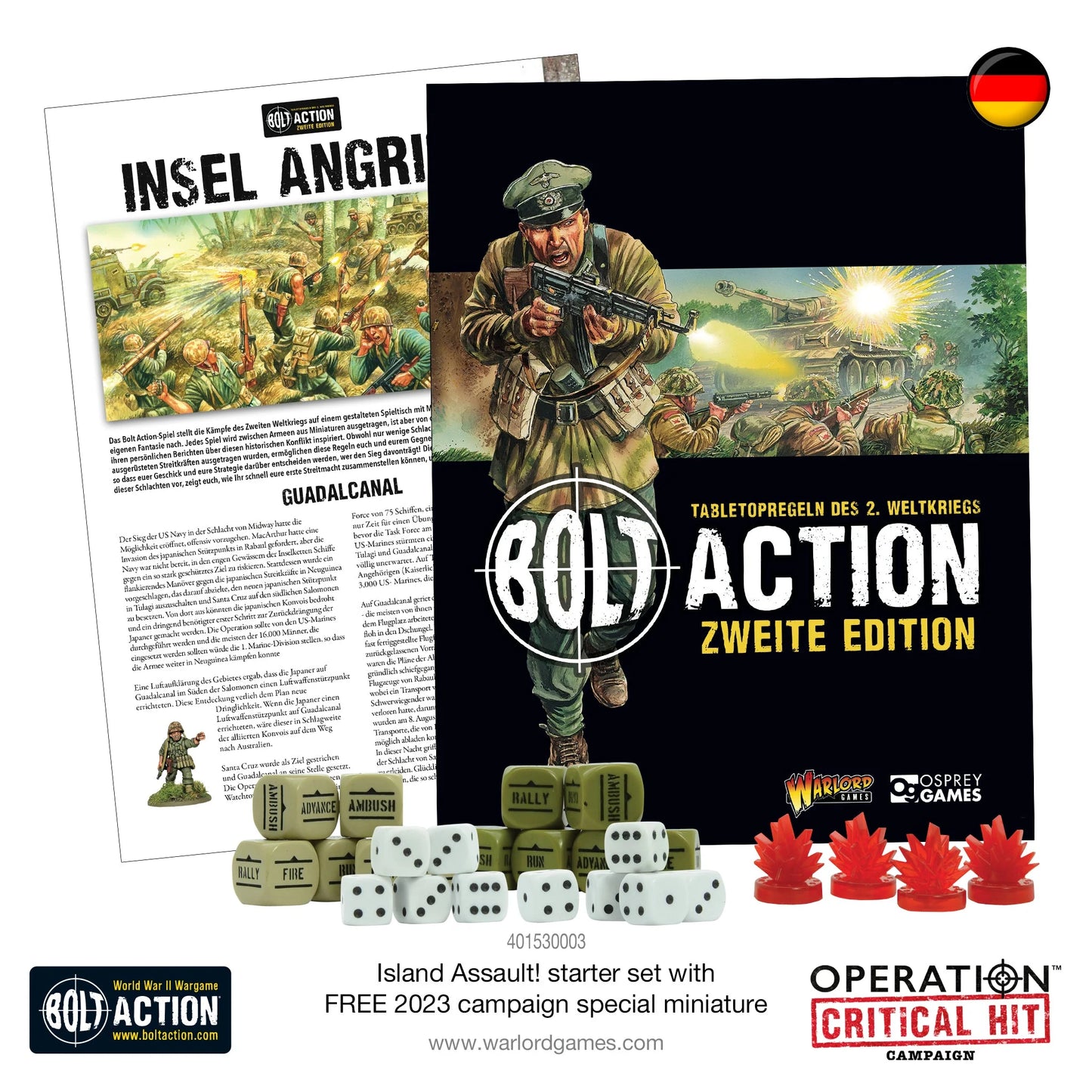 Operation Critical Hit: Island Assault! - German