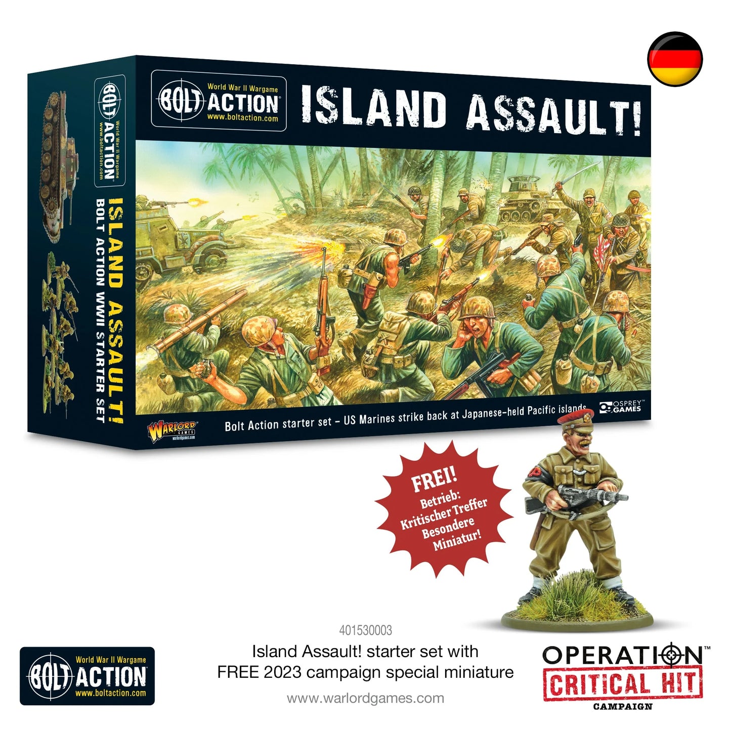 Operation Critical Hit: Island Assault! - German