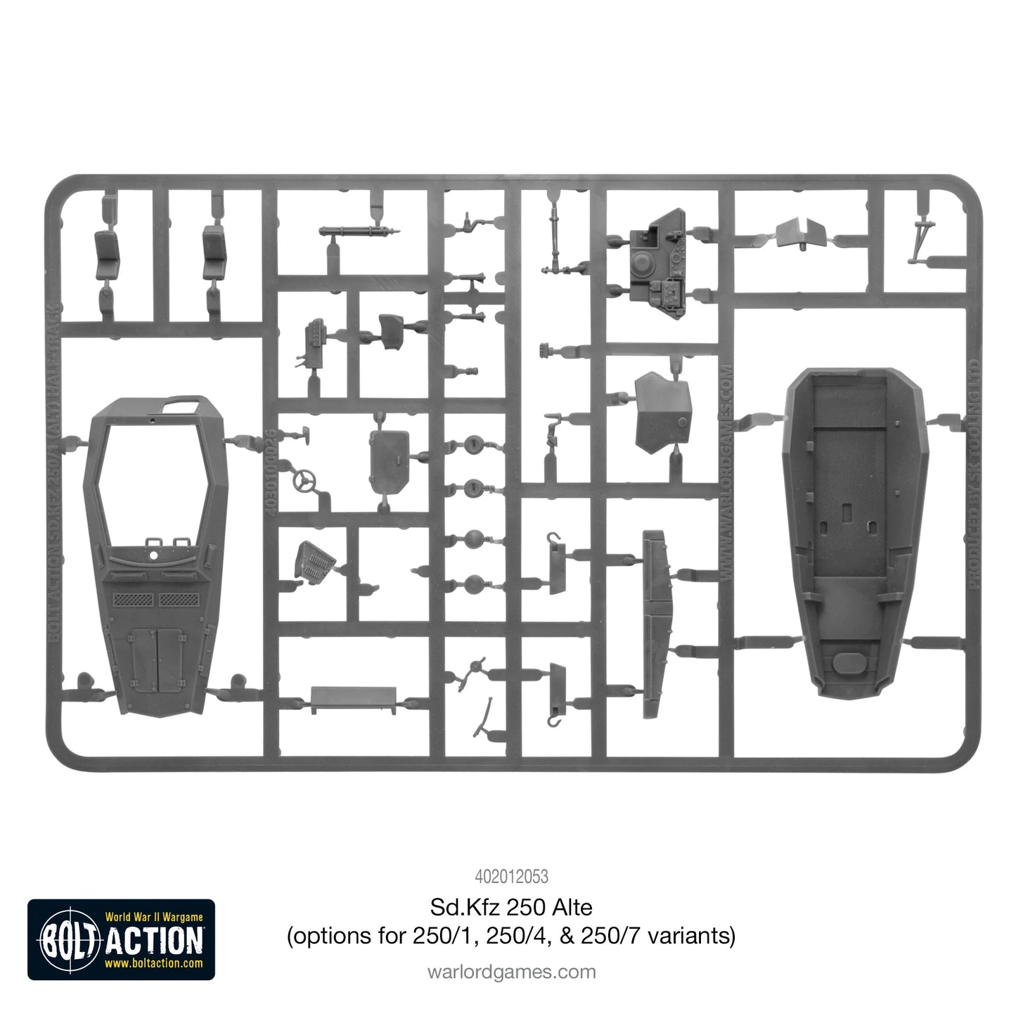 Sd.Kfz 250 Alte (Options For 250/1, 250/4 & 250/7) €25,00