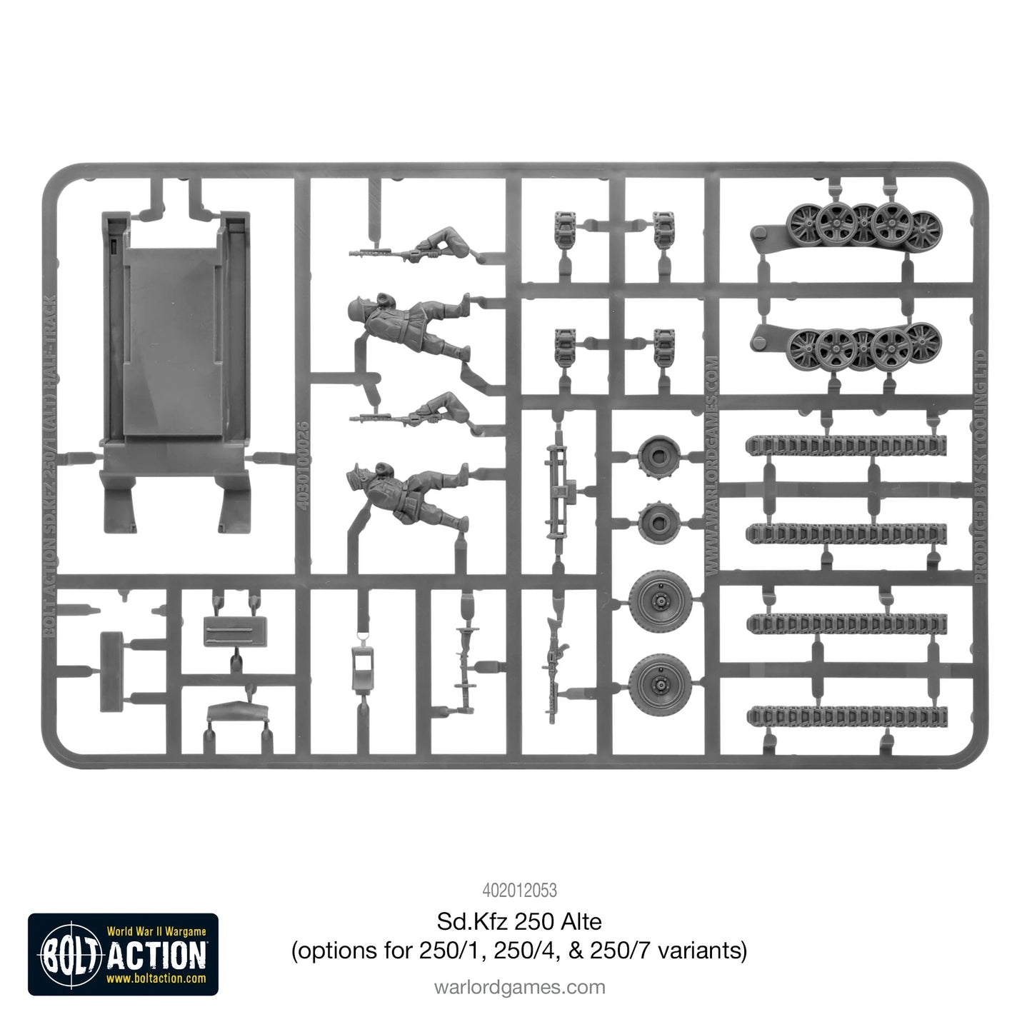 Sd.Kfz 250 Alte (Options For 250/1, 250/4 & 250/7) €25,00