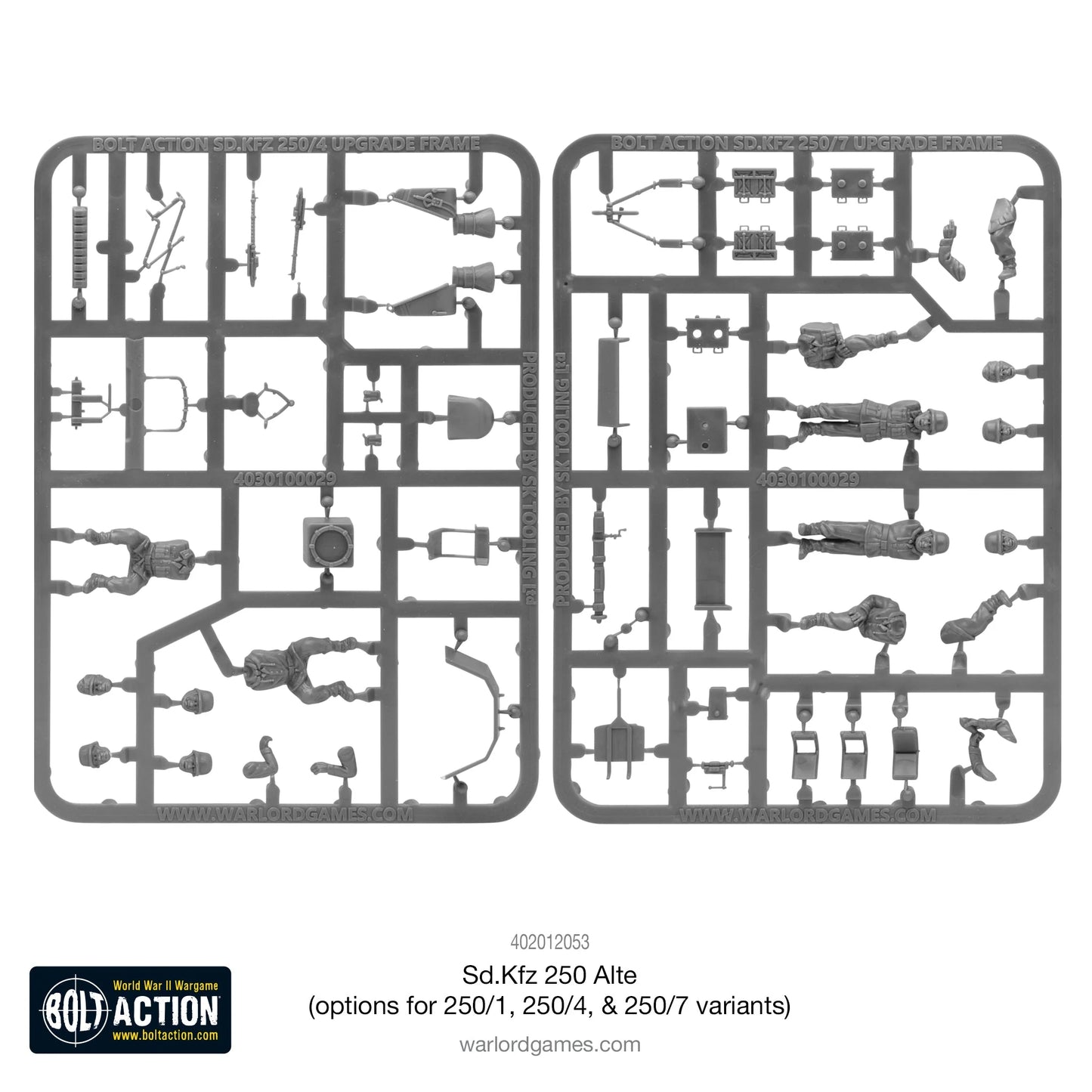 Sd.Kfz 250 Alte (Options For 250/1, 250/4 & 250/7) €25,00