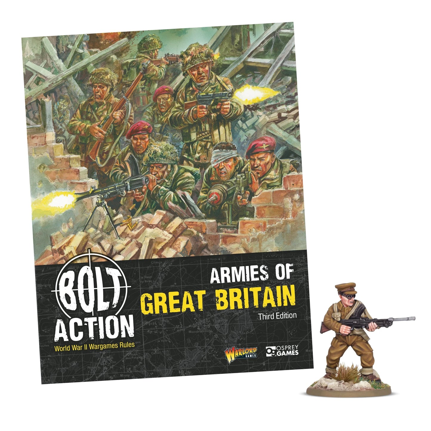 Preorder - Armies of Great Britain with Capt. John Henry Cound Brunt VC MC special miniature