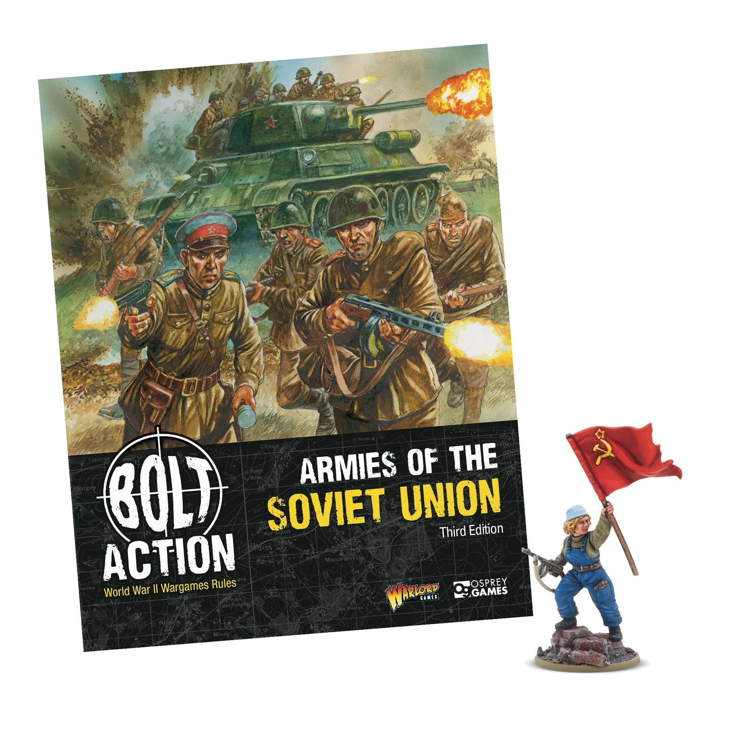 Preorder - Armies of the Soviet Union: Third Edition with Olga Kovalyova special miniature
