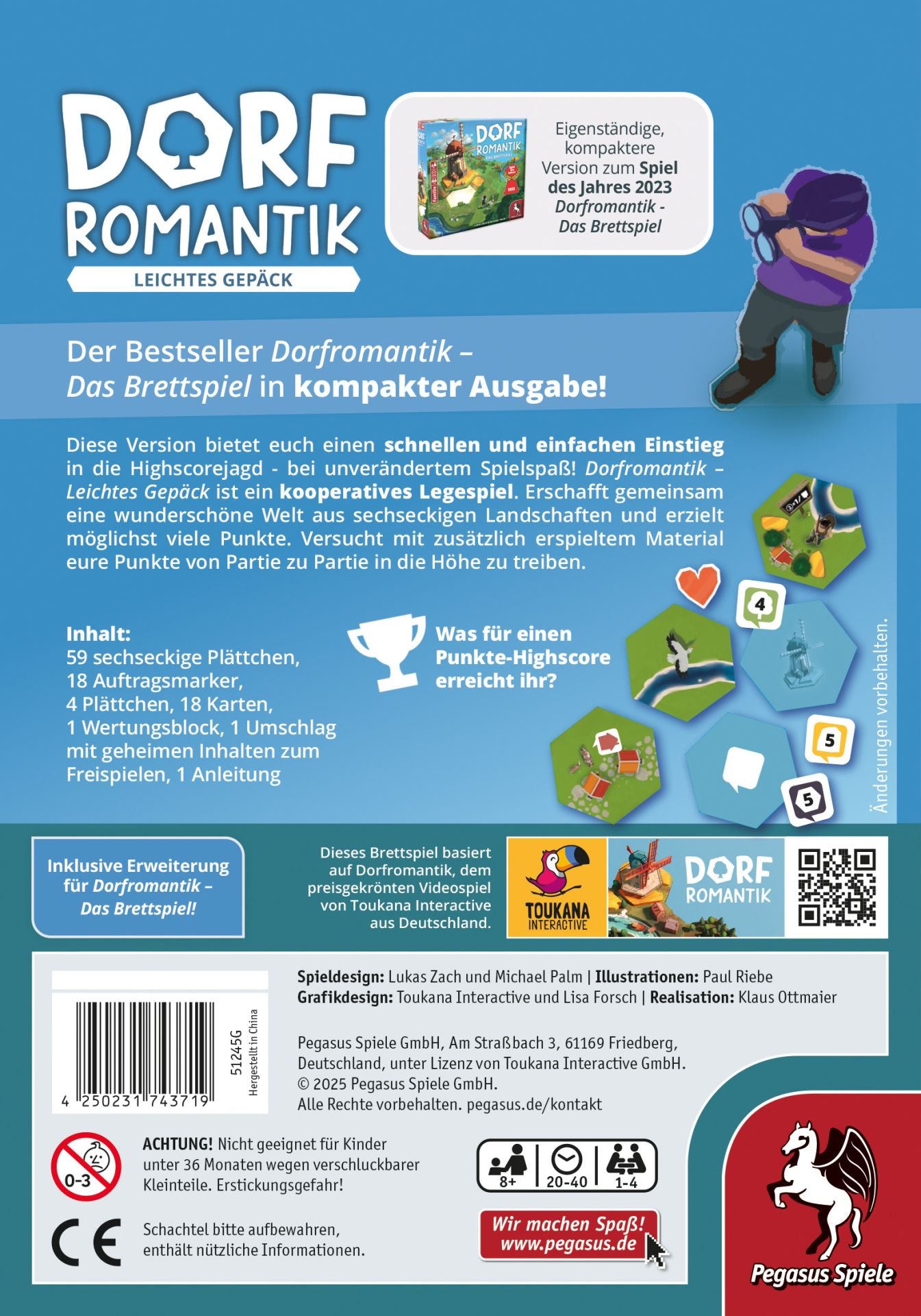 Preorder - Dorfromantik - Leichtes Gepäck