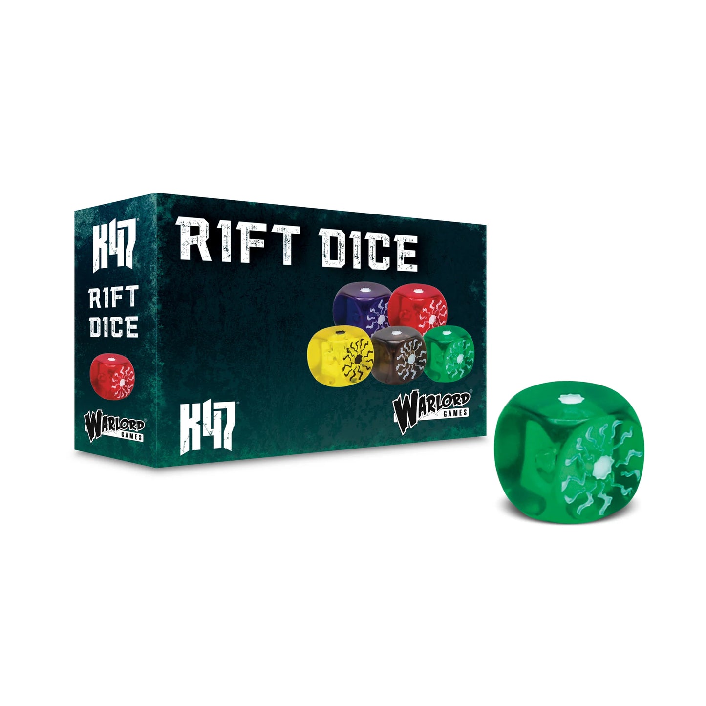 Preorder - Konflikt '47 Rift Dice - Green