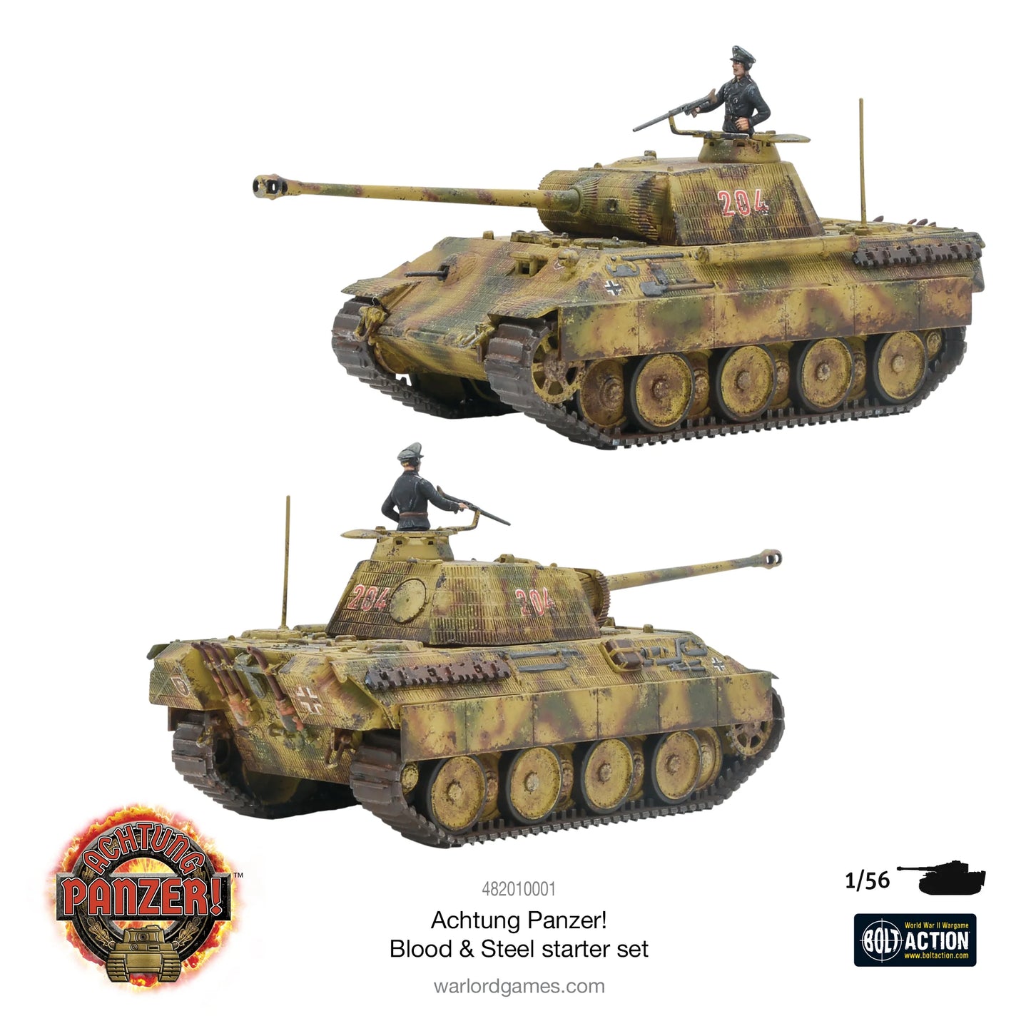 Achtung Panzer! Blood & Steel Starter Set (English)